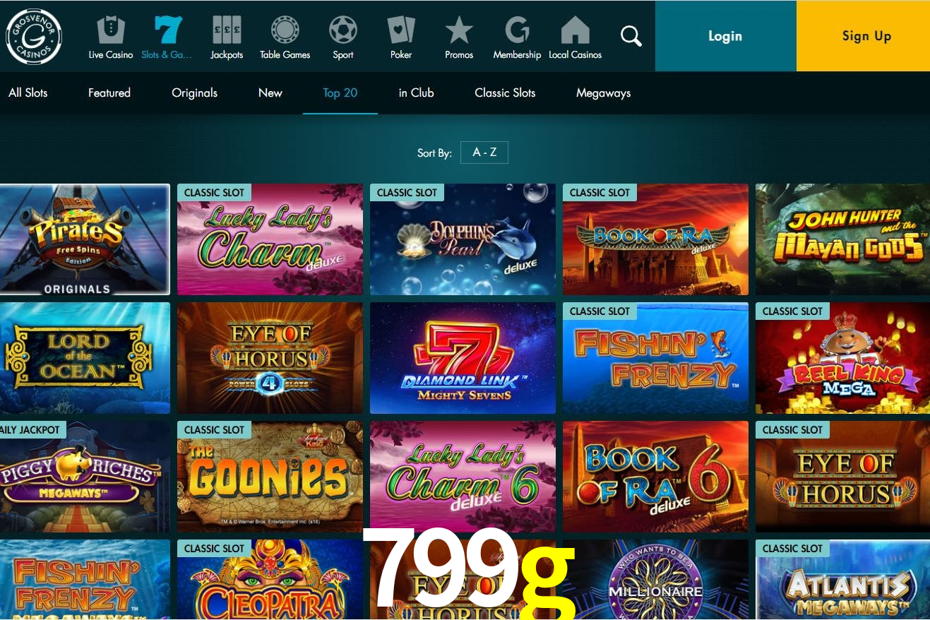 A Popularidade dos Caça-Níqueis no 799g